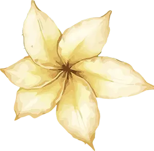 Elegant gold flower illustration design